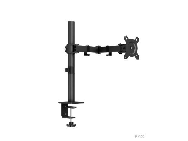 &u+ SOPORTE UNIVERSAL MESA CON BRAZO SIMPLE PM50